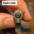 Ambidexterous Three Position Selector